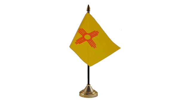 New Mexico Table Flags